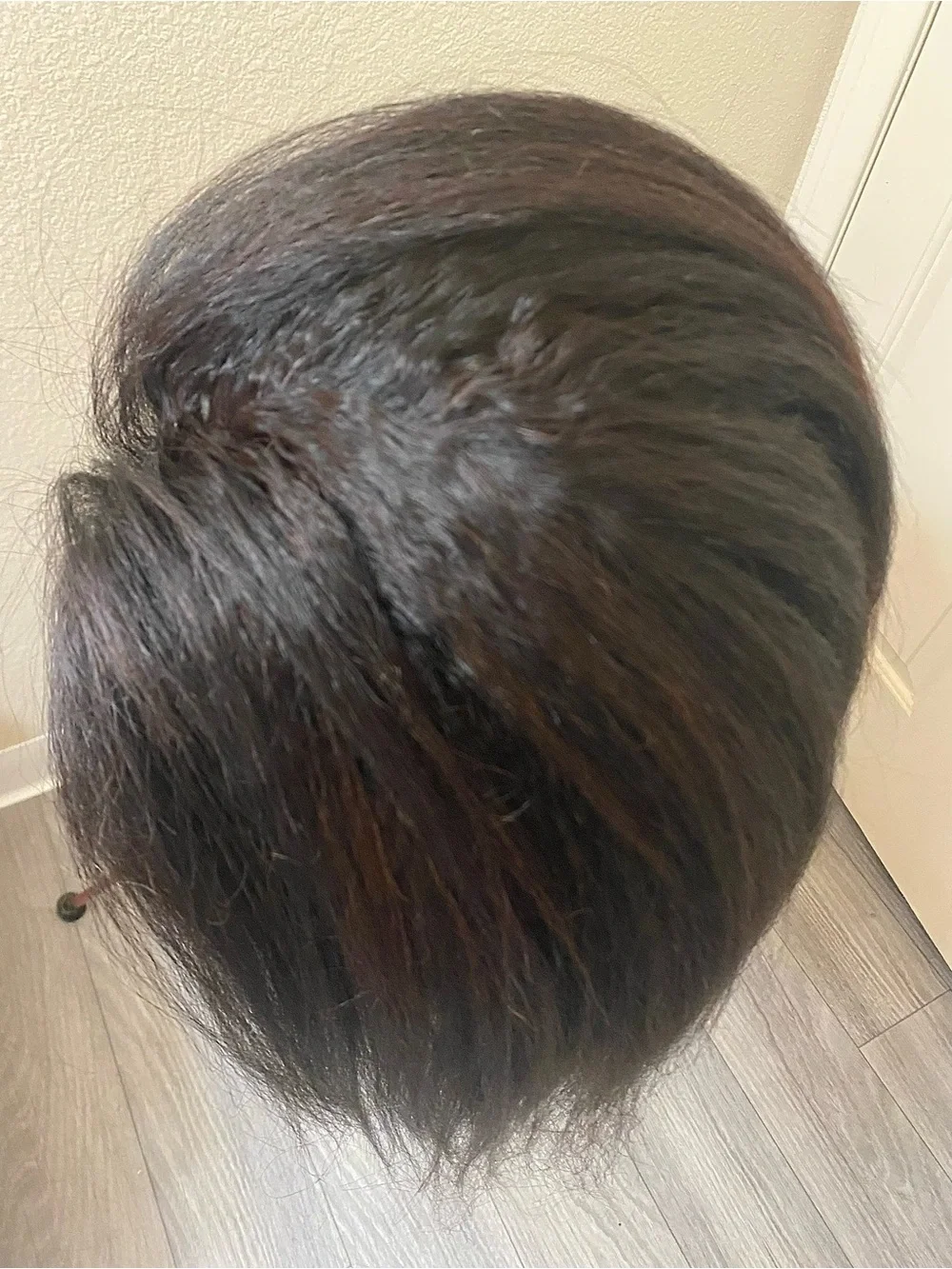 Kinky Straight UNICE Human Hair Wig 22”